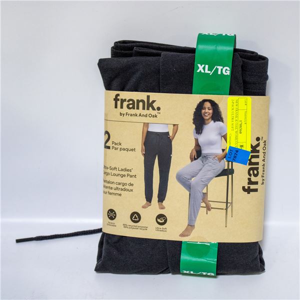 NEW FRANK & OAK WOMENS SZ XL 2-PACK ULTRA SOFT