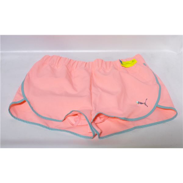 GIRLS YOUTH XL PUMA RUNNING SHORTS 14/14