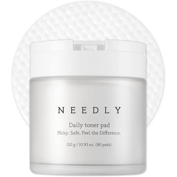 NEW NEEDLY DAILY TONER PAD 365G 80 COUNTS