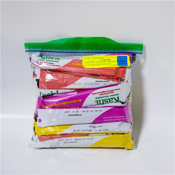 PACK OF 26 KASHI ORGAINC LAYERED FRUIT BARS