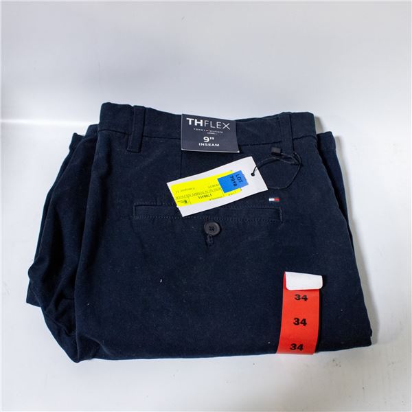 NEW MENS SZ 34 TOMMY HILFIGER FLEX SHORTS