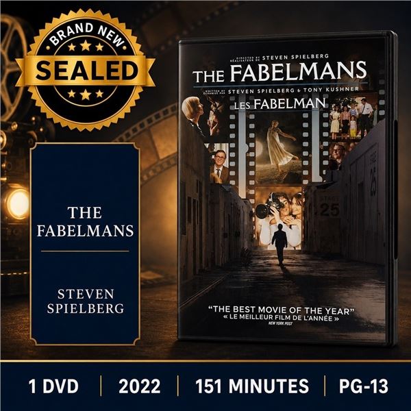 NEW DVD "THE FABELMANS" STEVEN SPIELBERG 2022
