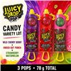 Image 1 : 3 JUICY DROP POP CANDY VARIETY PACK