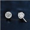 Image 3 : 1 CT GRA CERTIFIED CROWN STYLE ROUND BRILLIANT