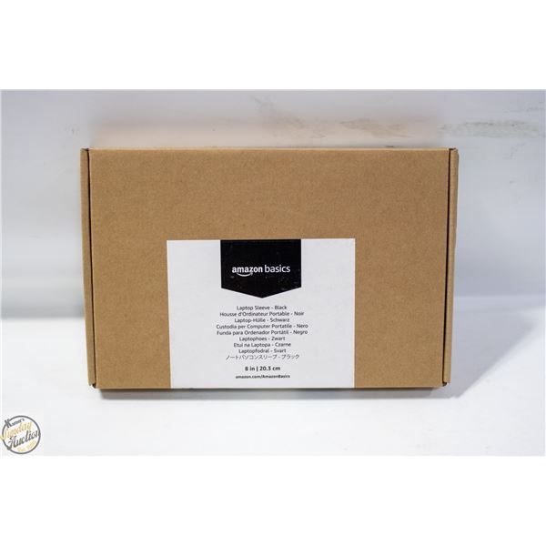 NEW LAPTOP SLEEVE BLACK - 8"