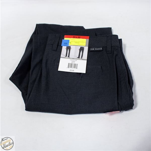 NEW TED BAKER STRAIT LINE PANT SZ 34 X 32