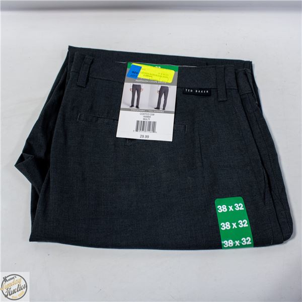 NEW TED BAKER STRAIT LINE PANT SZ 38 X 32