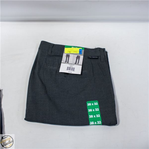 NEW TED BAKER STRAIT LINE PANT SZ 38 X 32