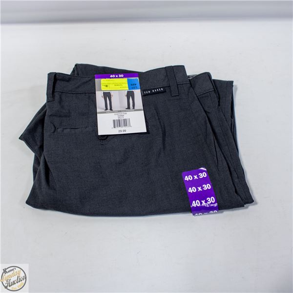 NEW TED BAKER STRAIT LINE PANT SZ 40 X 30
