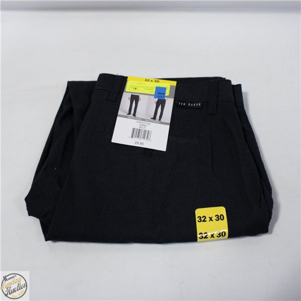 NEW TED BAKER STRAIT LINE PANT SZ 32 X 30
