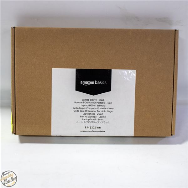 NEW LAPTOP SLEEVE BLACK - 8"