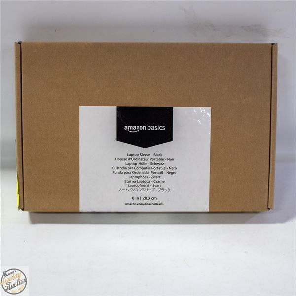 NEW LAPTOP SLEEVE BLACK - 8"