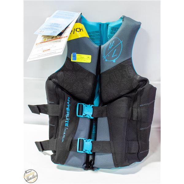 BRAND NEW HYPERLITE WAKE CO. ADULT SMALL LIFE VEST