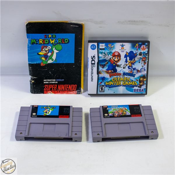 LOT OF 2 SUPER NINTENDO SNES GAMES