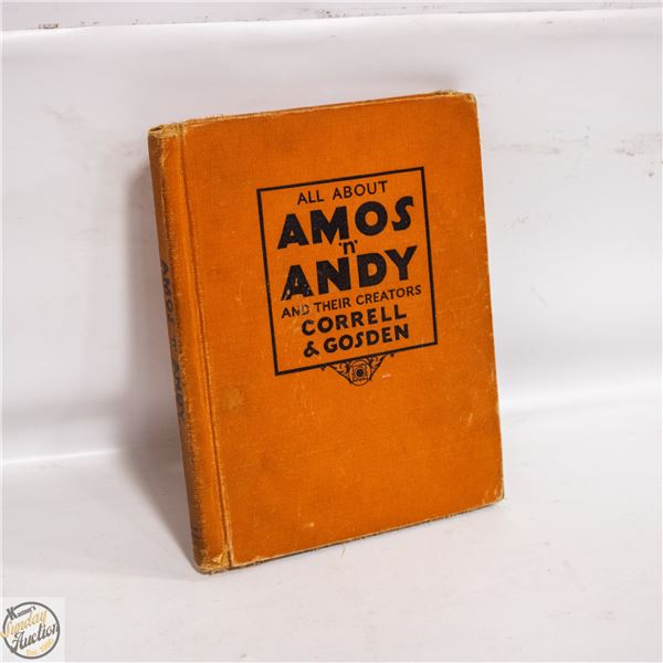 VINTAGE 1929 "ALL ABOUT AMOS