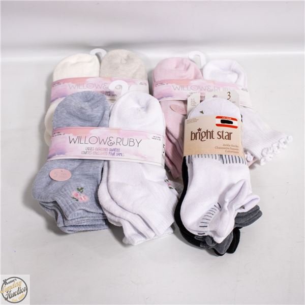 NEW 18 PAIR WILLOW & RUBY LADIES