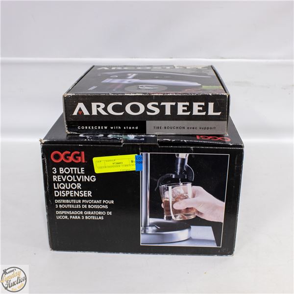 LIQUOR DISPENSER / CORKSCREW