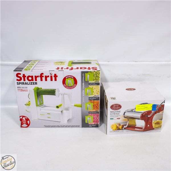 PASTA MACHINE / VEGGIE SPIRALER