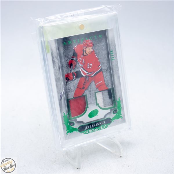 2018-19 UD ARTIFACTS JERSEY PATCH JEFF SKINNER