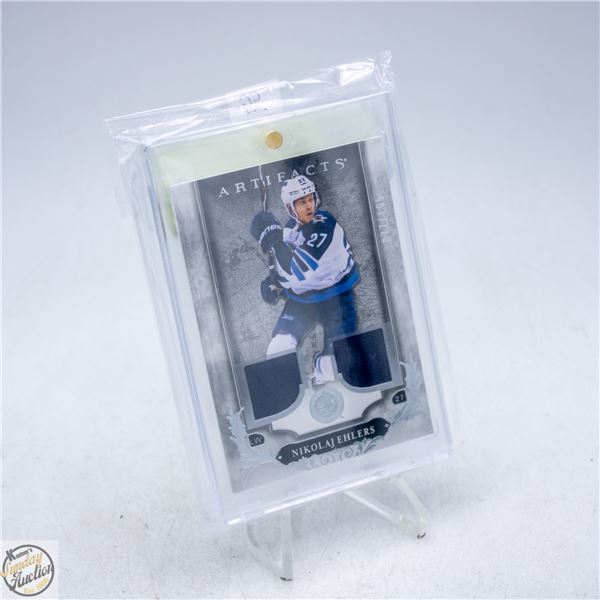 2018-19 UD ARTIFACTS DOUBLE JERSEY NIKOLAJ EHLERS