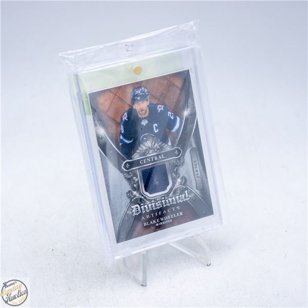2018-19 UD ARTIFACTS JERSEY BLAKE WHEELER CARD