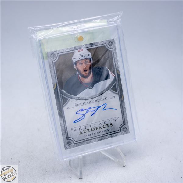 2018-19 UD ARTIFACT AUTO STEFAN NOESEN CARD