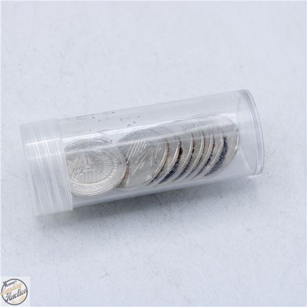 8 -1999 CANADA 25C RCM RIM ERROR COINS MINT