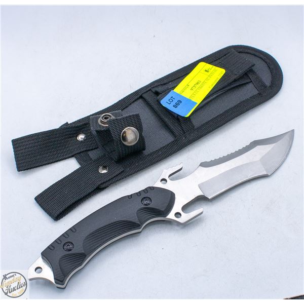 NEW GRYLS ULTIMATE SURVIVAL KNIFE