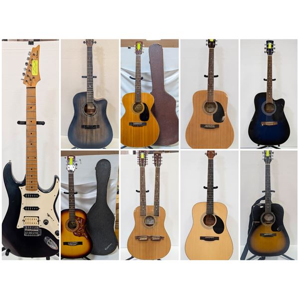 FEATURED ESTATE COLLECTION OF GUITARS