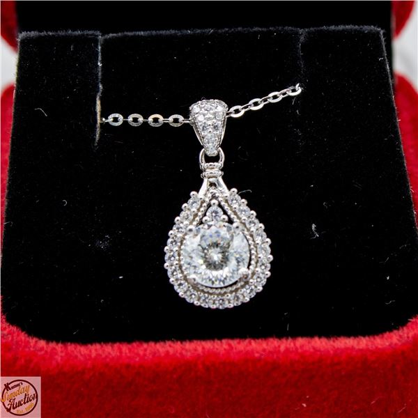 #5140-CUSTOM SET 1.00 CT IN CENTER OF TEAR