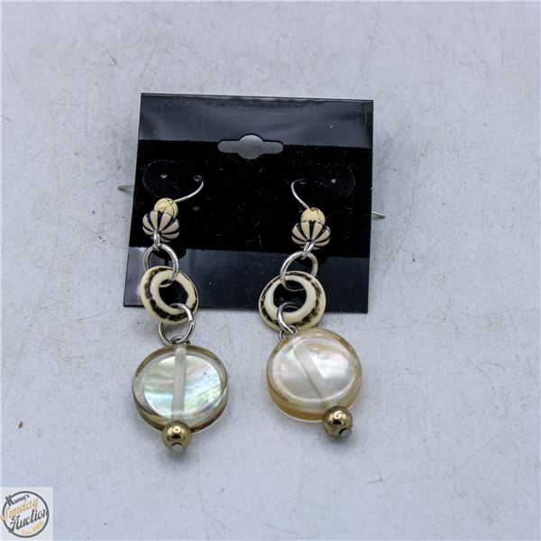 BOHO STYLLE DANGLE BEAD EARRINGS SOJE 61 TAG