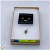 Image 1 : 14K GOLD AMMOLITE PENDANT & EARRING SET WITH