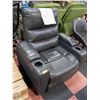 Image 1 : NEW RAMSEY BLACK TOP GRAIN LEATHER HOME THEATER