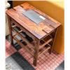 Image 1 : WINE RACK CHEESE TABLE