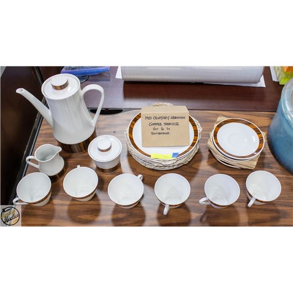 SCHIRNDING COFFEE SERVICE FOR 6 SET