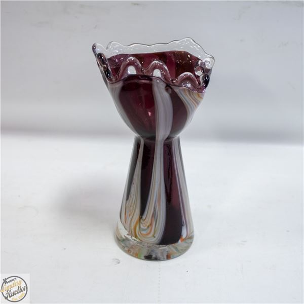 VINTAGE MURANO-STYLE HAND-BLOWN ART