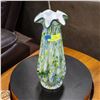 Image 1 : VINTAGE FENTON VASA MURRHINA GLASS VASE-