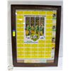 Image 1 : ESTATE WOODEN FRAMED EDMONTON ESKIMOS