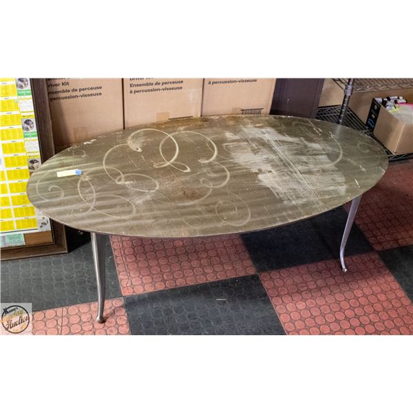 DUPONT IRONWORKS COFFEE TABLE. MADE IN CANADA