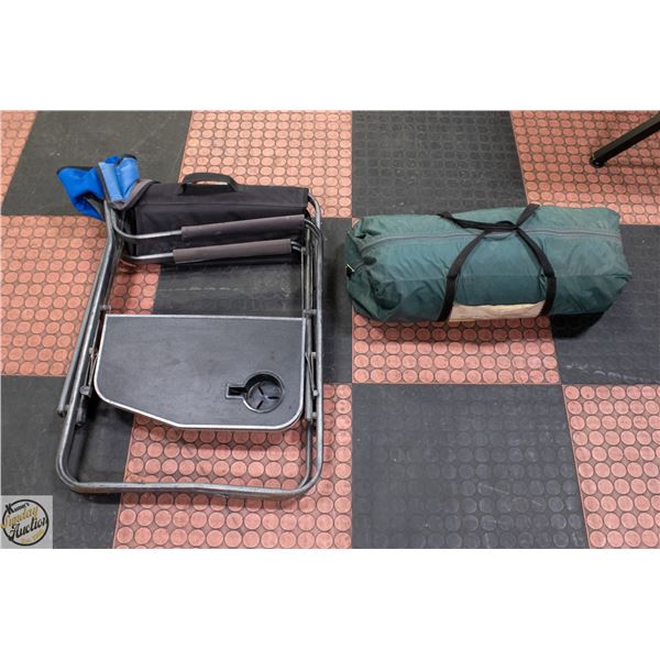 TENT / DIRECTOR CHAIR