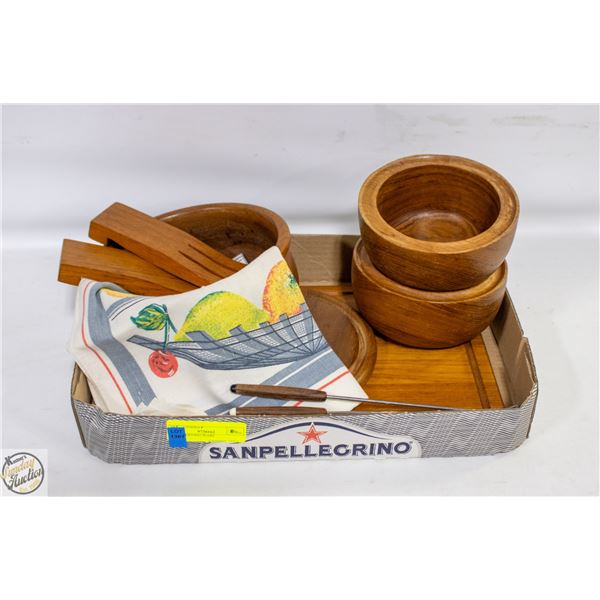 TEAK SERVING-WARE