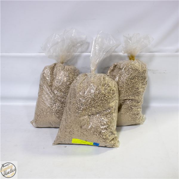 3 BAGS OF HORTICULTURAL VERMICULITE