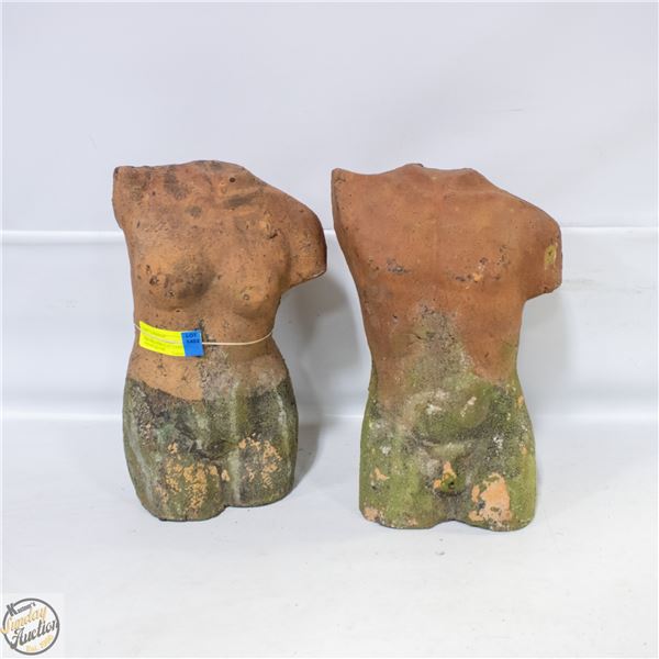 HM AND HER CLAY GARDEN BODY THEME DÉCOR