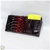 Image 1 : DANIER GENUINE LEATHER WALLET, ALLIGATOR PRINT