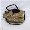 Image 1 : AUTH. COACH ASHLEY SIG. SATCHEL & MATCH WALLET