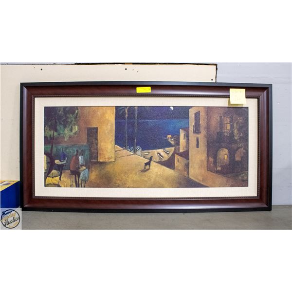 2 FEET BY 4 FEETART PRINT OF A MEXICAN NIGHT SCENE