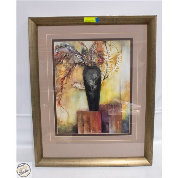 ONE BY SANDY CLARK 25 INCHES BY 31 INCHES