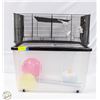 Image 1 : HAMSTER CAGE WITH ACCESSORIES