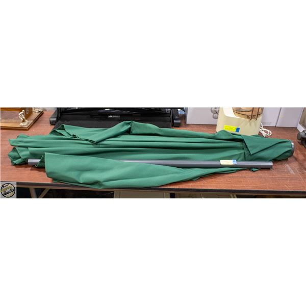NEW 2.7MTR STEEL MARKET UMBRELLA - GREEN