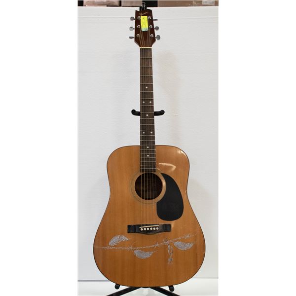 1980S FENDER GEMENI 2 ACOUSTIC GUITAR
